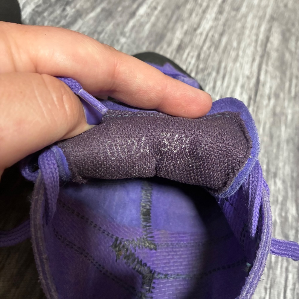 SCARPA Rock Climbing Lace Up Sued Purple Black Women Size EU 36 1/2 - Picture 11 of 13